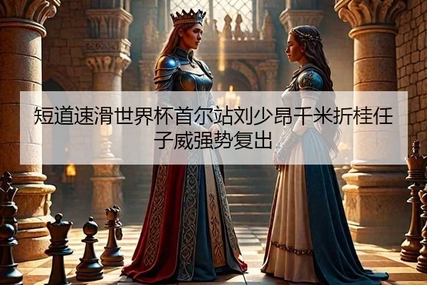 短道速滑世界杯首尔站刘少昂千米折桂任子威强势复出